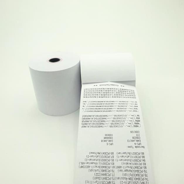 

80 X 50 MM KERTAS PRINTER THERMAL SATUAN