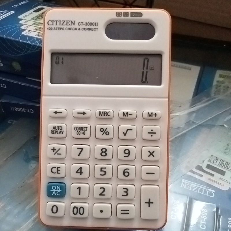 

☑️COD kalkulator citizen CT-3000ii