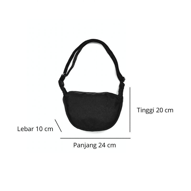 Celah Langit Kibby Slingbag l Tas Slingbag Kanvas