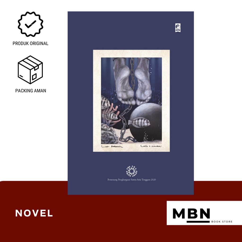 Novel LAUT BERCERITA HC ori