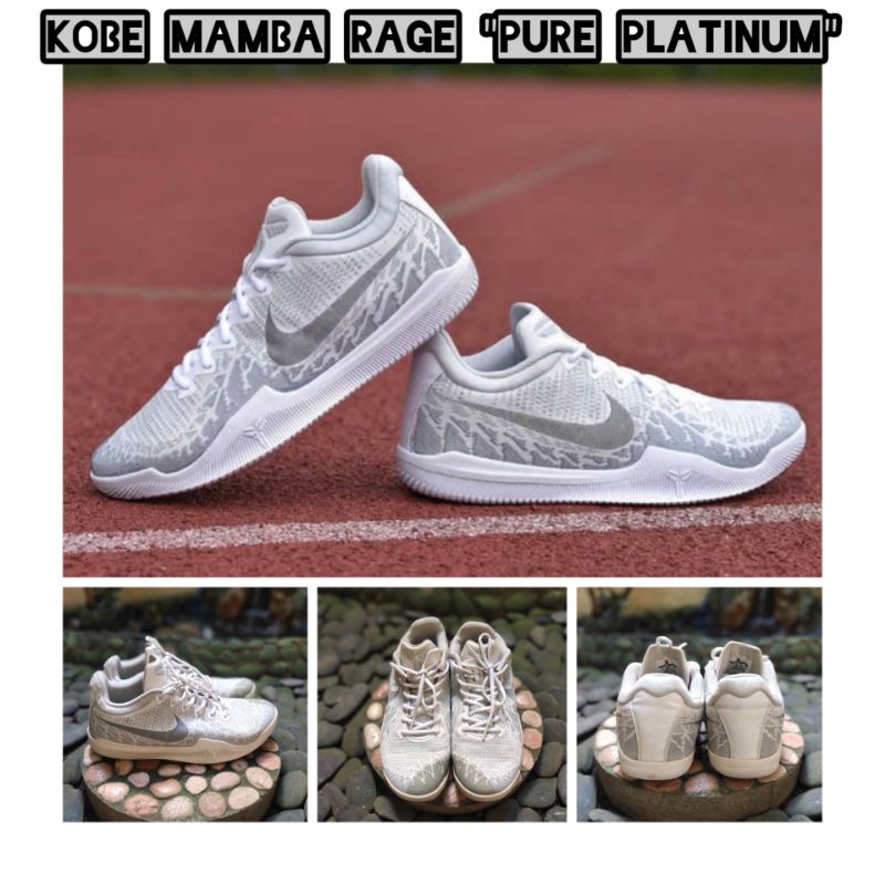 Kobe Mamba Rage "Pure Platinum" - size 42,5