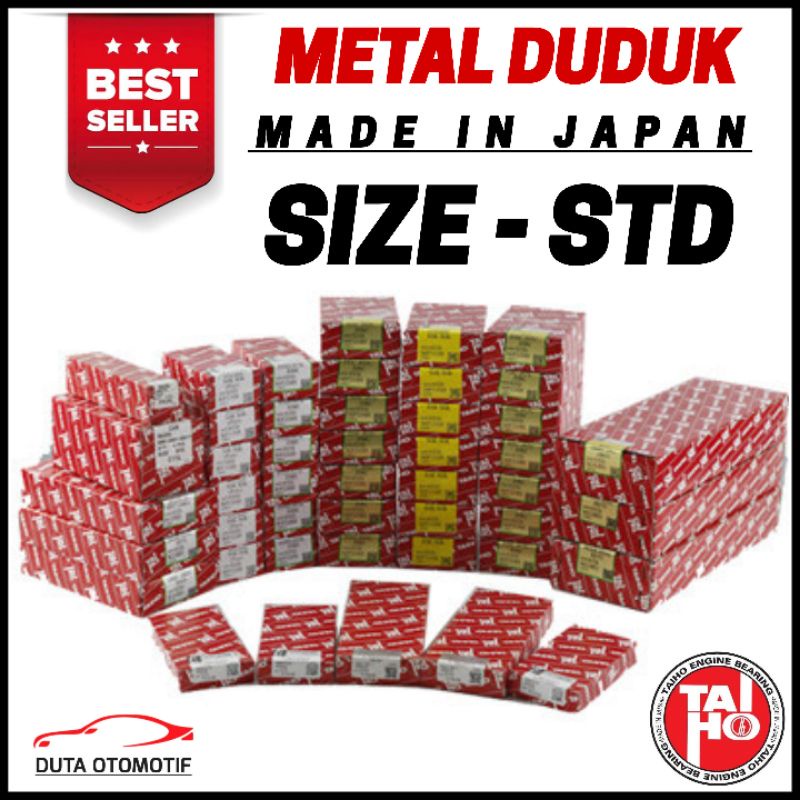 Metal Duduk Civic Nova Nouva Ukuran Standar STD