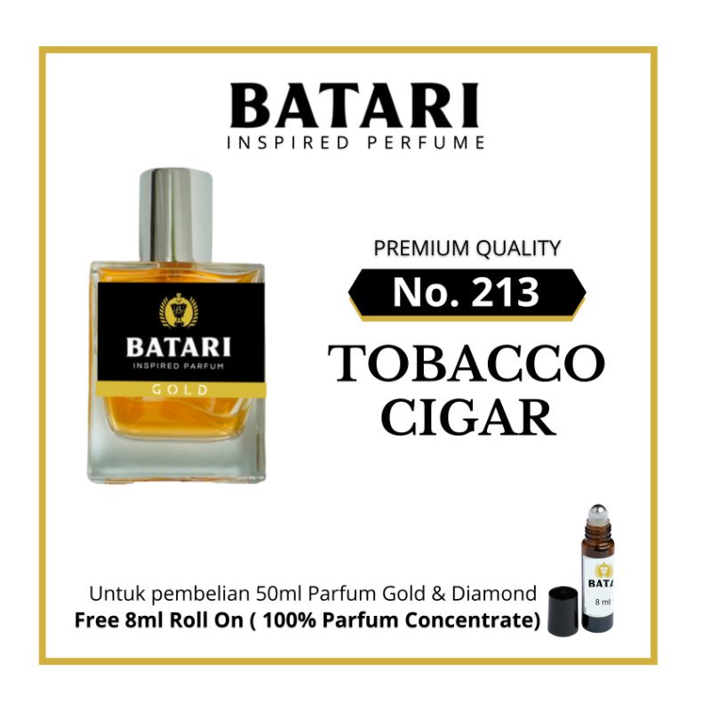 Batari Parfum - Cigar By Remy Latour Paris , Parfum Pria , Tahan Lama 24 jam , Tobacco Vanille , Red