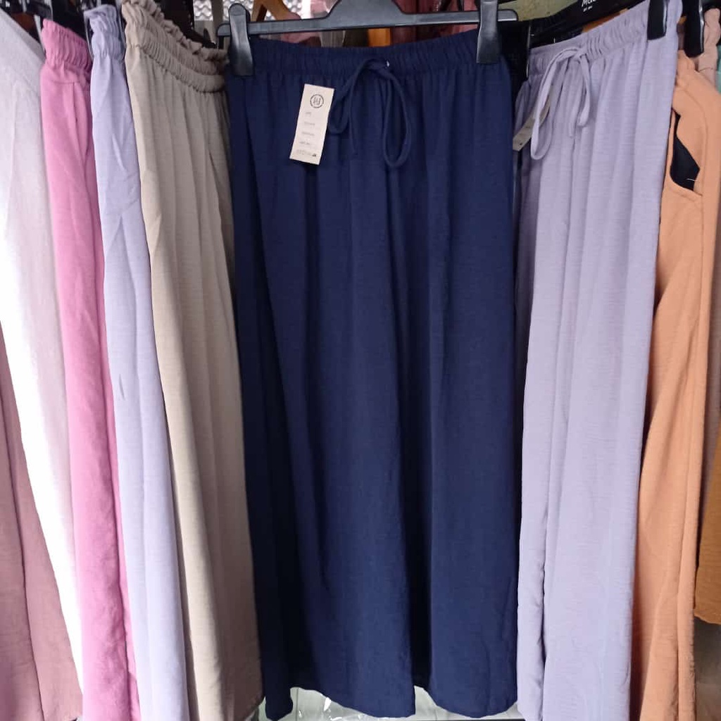 YES Kulot Crinkle Jumbo Polos Tali Serut Bb 80Kg