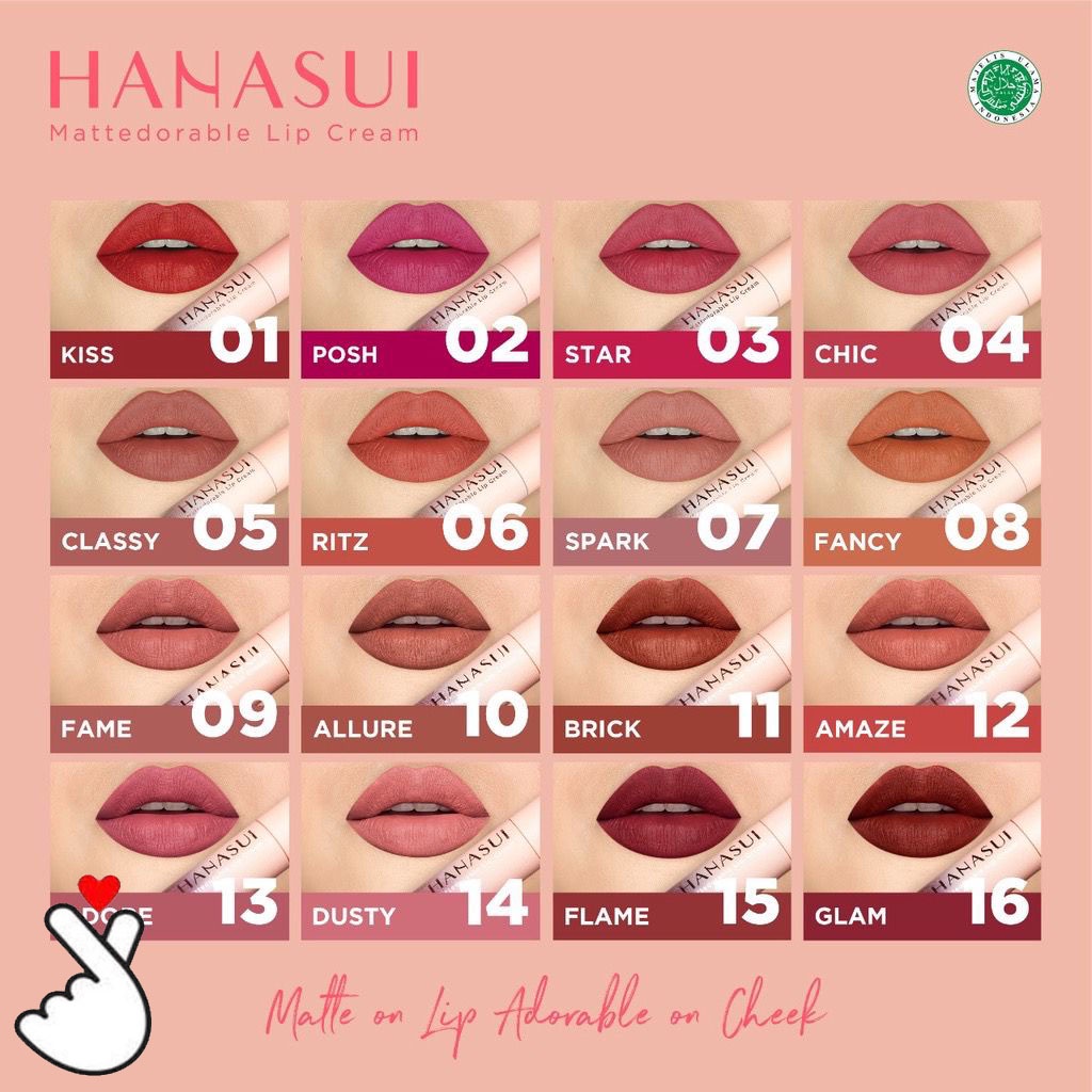 LIPCREAM / LIPSTIK HANASUI / lip cream matte