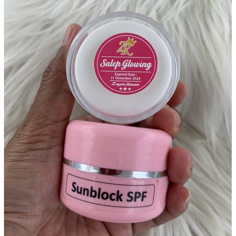 PAKET GLOWING 2in1/AMPUH UNTUK KULIT SUSAH PUTIH