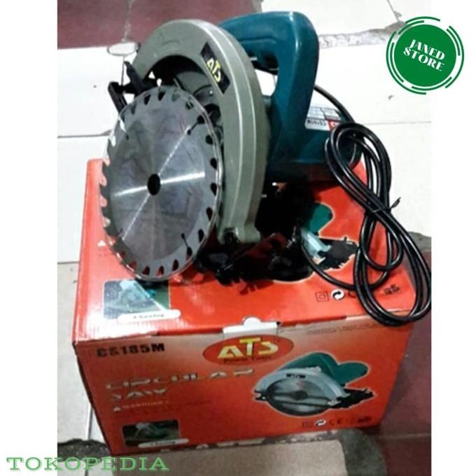 SPAREPART MOTOR 10672 ATS MESIN GERGAJI LISTRIK 1100 WATT CIRCULAR SAW