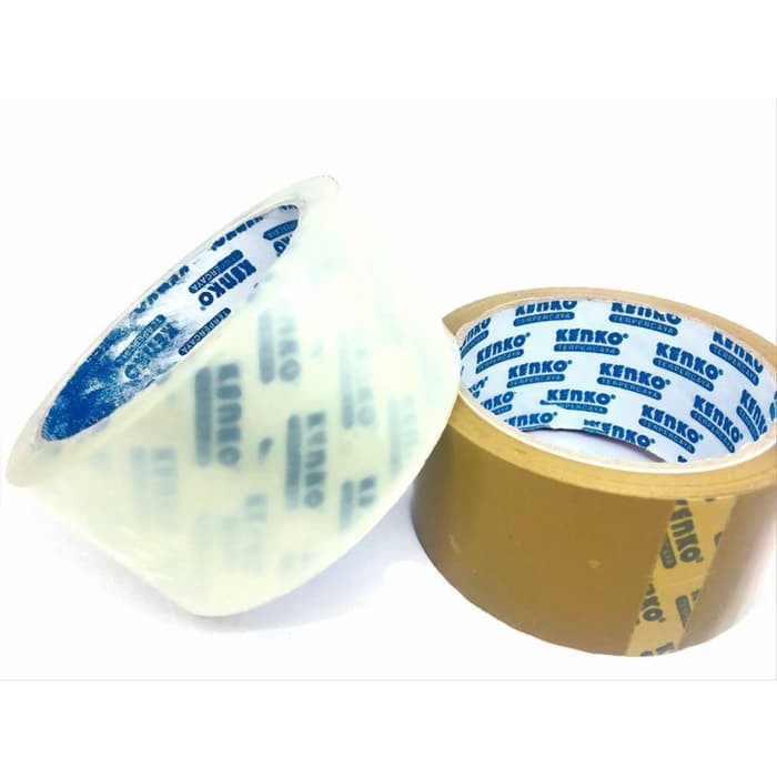 

PRO Lakban OPP KENKO (Core Biru) 2 inch / Plakban - Bening