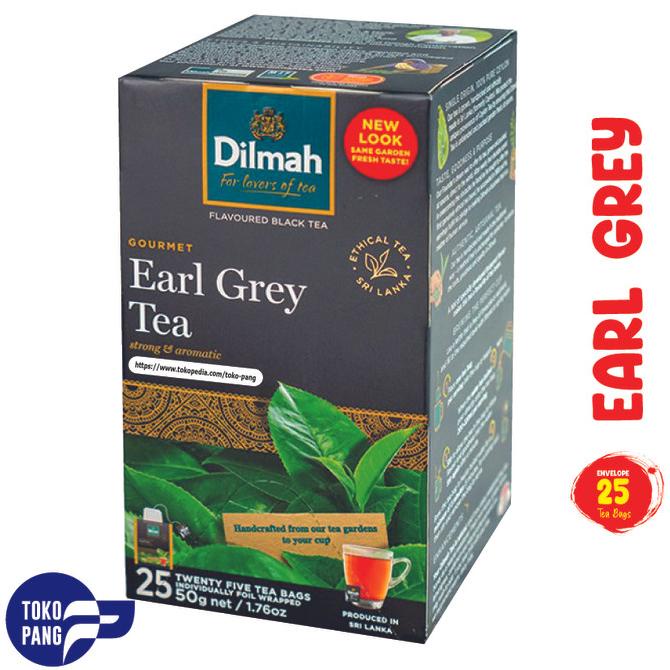 

Dilmah Earl Grey Tea 25 Sachet Envelope