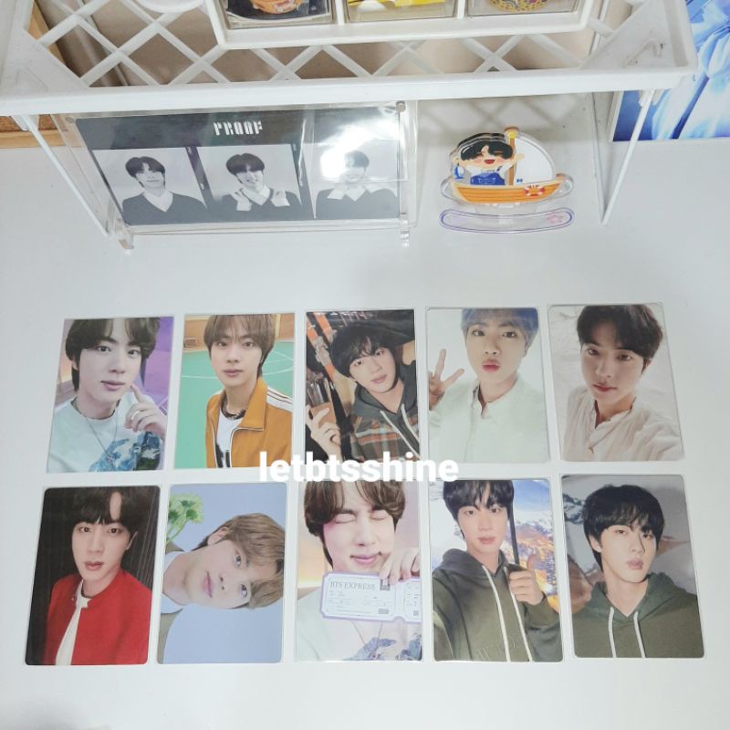 Mini Photocard PC MPC Seokjin Jin BTS Pajama Sowoozo SWZ Cardigan Butter Little Wishes Ring SYS Ring