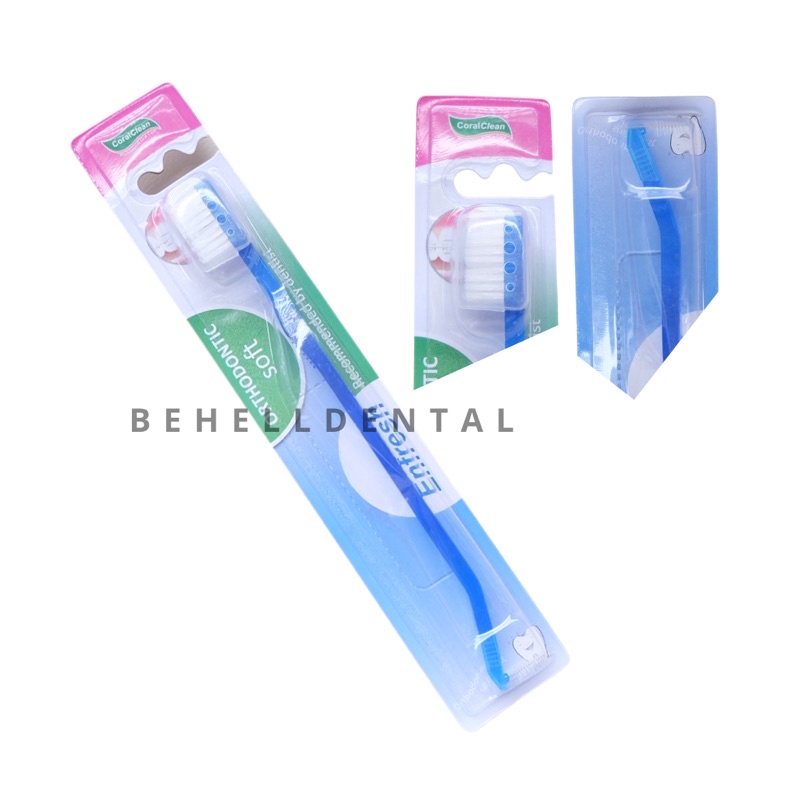 ORI SIKAT GIGI BEHEL ENFRESH REGULER - Tooth Brush Kawat Dental Ortho Bukan Travel - Toothbrush Penghilang Plak Bau Mulut BEHELLDENTAL ORIGINAL sikat gigi behel mirip Dr smith Dr.smith