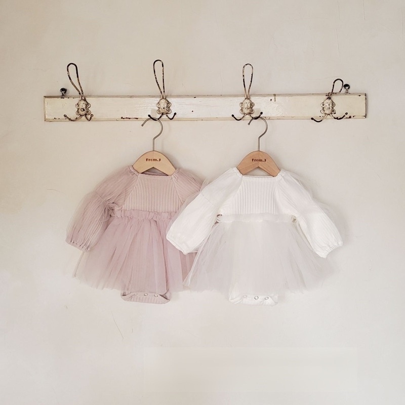Violet Dress | baju bayi | baju bayi perempuan | baju bayi cewek | baju baby girl | baju bayi unyu |