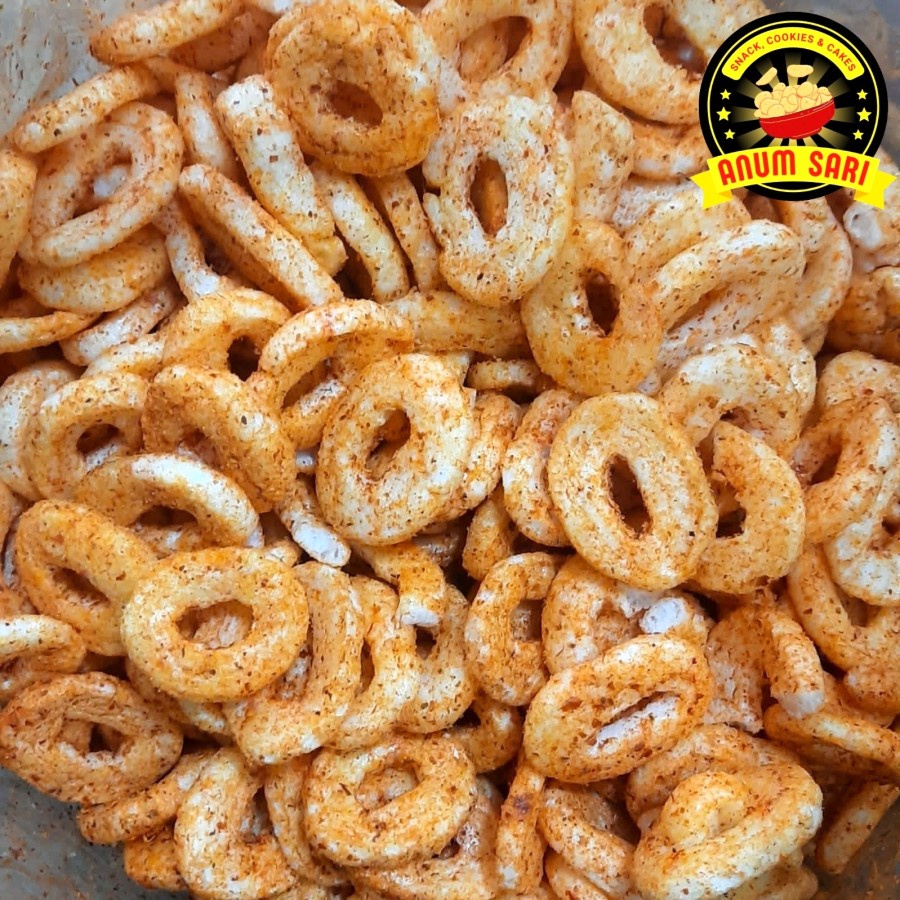 

Snack Ring Pedas Balado Gurih 250 Gram - Anum Sari