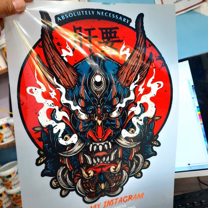 

SPECTAFLEX JASA PRINT DTF SIAP PRESS PRINT SABLON DTF 58 X 100 CM