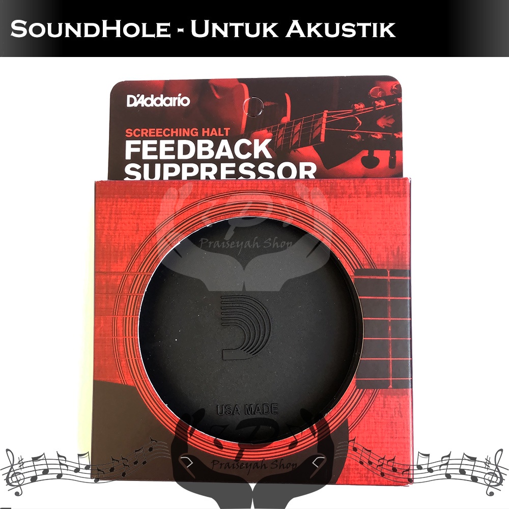 Planetwaves Anti Feedback Sound Hole Gitar Akustik Penutup Lubang