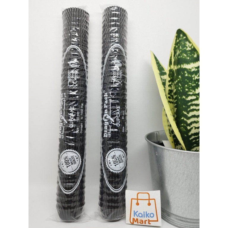 Cup Nastar Hitam - Cake Cases 1000 Pcs