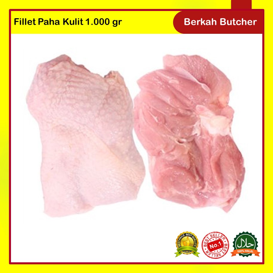 Paha Ayam Fillet Dengan Kulit - Berkah Butcher