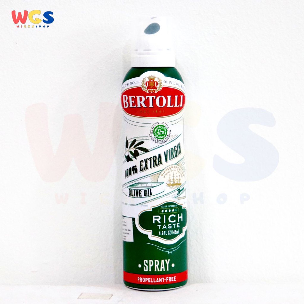 Bertolli Olive Oil Spray Extra Virgin Olive Oil Rich Taste 145 ml