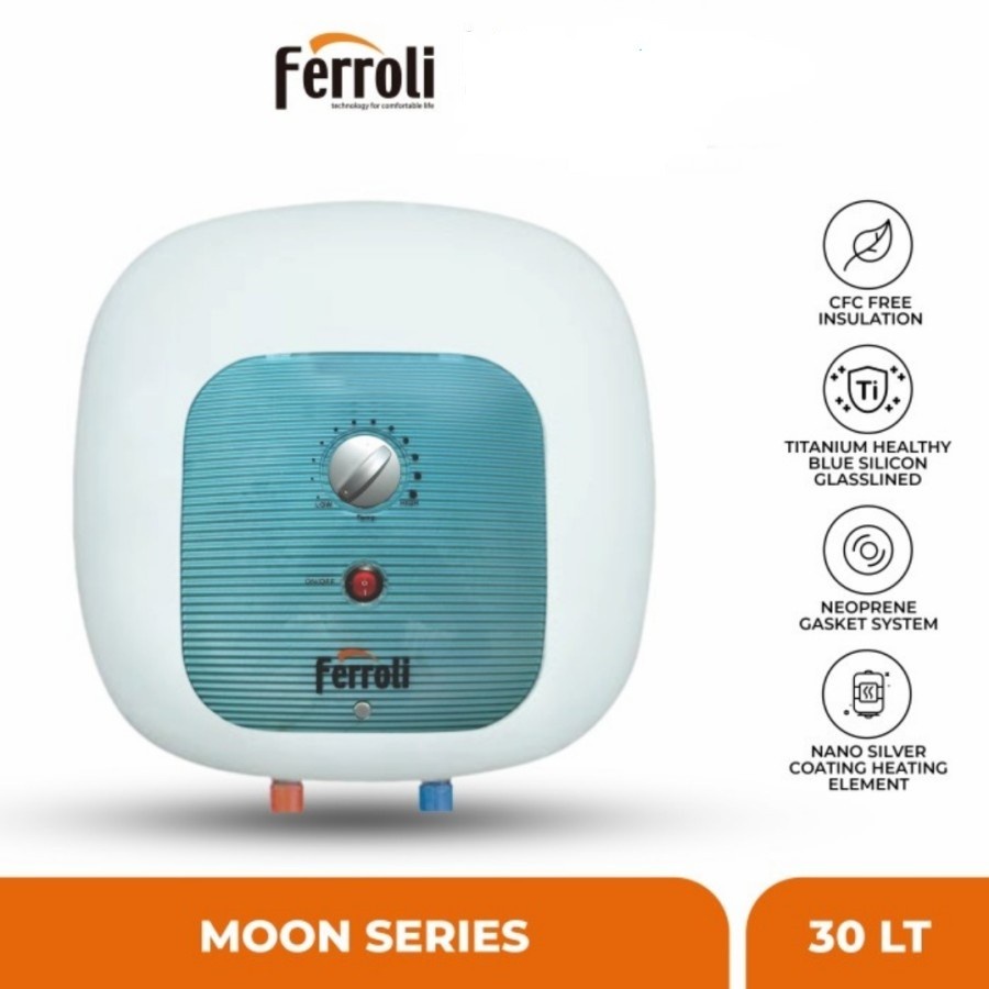 Ferroli Electric Water Heater Moon Series Capacity 30L