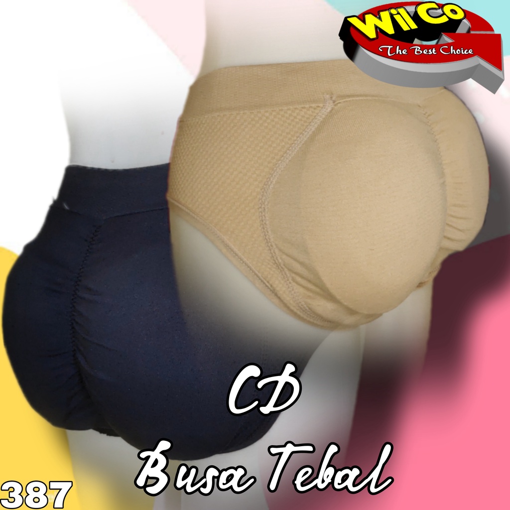 K387 - (Harga Per 1Pcs) CELANA BUSA WANITA SHAPEWARE PAKAIAN WANITA CD BUSA PEMBENTUK BOKONG SEXY VAYA ALL SIZE