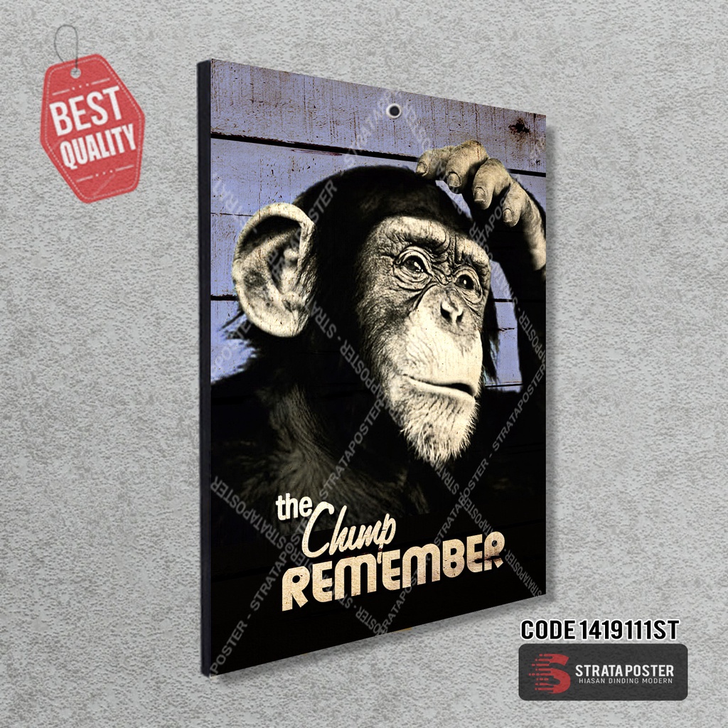 Hiasan dinding vintage Poster kayu Wall decor retro Dekorasi ruangan