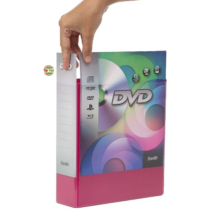 

BANTEX DVD BINDER 2 RING 40 MM ( INCLUDE 5 PCS POCKET ) #8541