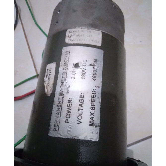 Dc Motor Triadmil 180V 2Hp 4600Rpm