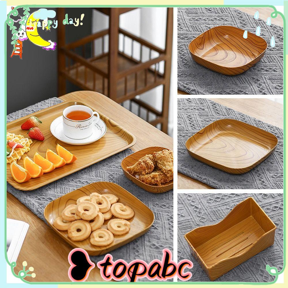 Top Spit Bone Dish Creative Fruit Dishes Nampan Snack Motif Retro