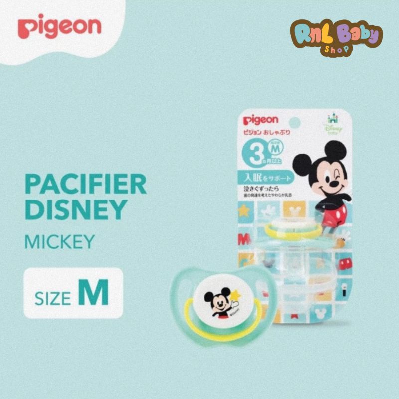 Pigeon Pacifier Fun Friends Disney Mickey &amp; Minnie - Empeng Bayi