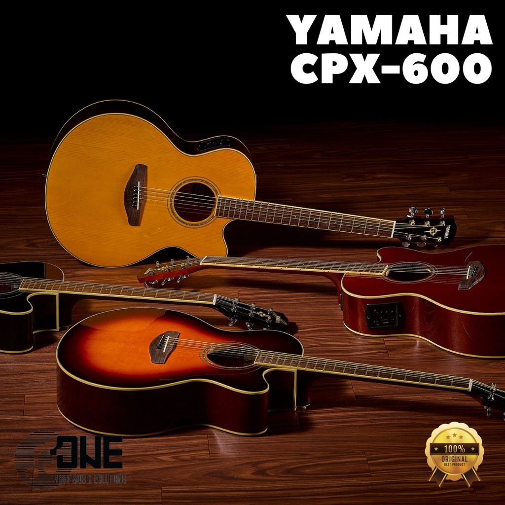 Yamaha CPX600 CPX 600 Gitar Akustik Elektrik Original