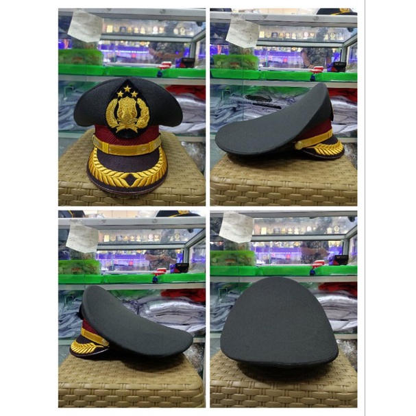 TOPI PET PAMEN POLRI