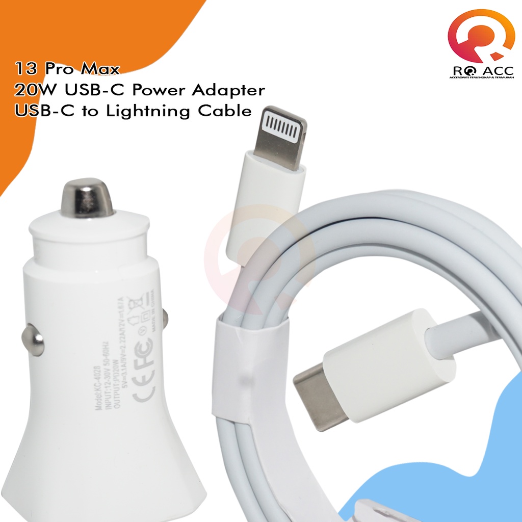 [RO ACC] CHARGER MOBIL PD USB C 20W FAST CHARGING X XR 11 12 13 14 PRO MAX