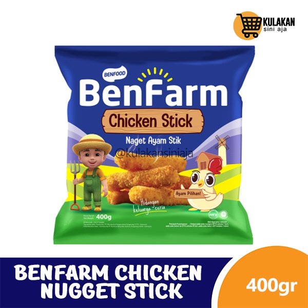 

Benfarm Chicken Nugget Stick 400 Gram