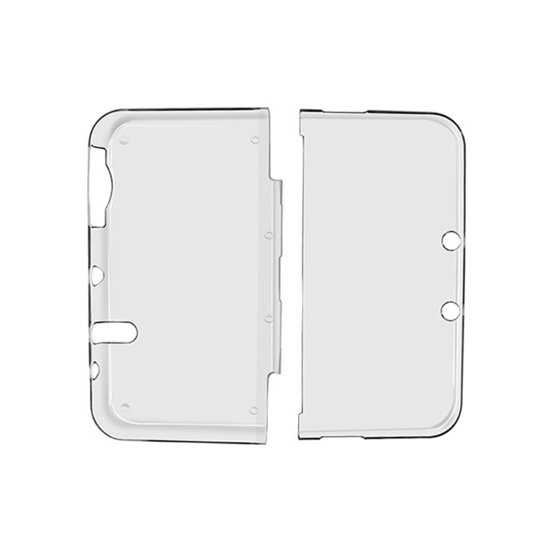 Btsg Gamepad Cover Clear Split Crystal Case Shell Pelindung Anti-Gores Untuk 3DS LL Baru