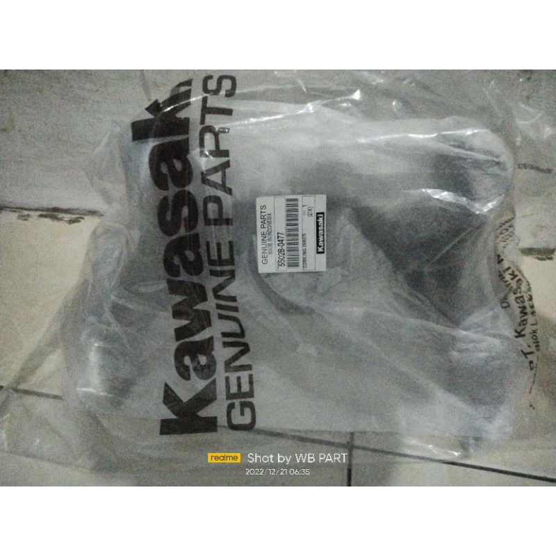 cowling inner cover dasboard ninja rr mono ori