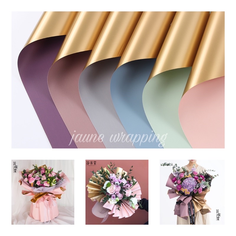 

[1PAK/20LEMBAR] JEE Kertas Buket Bunga / Flower Wrapping Paper Cellophane