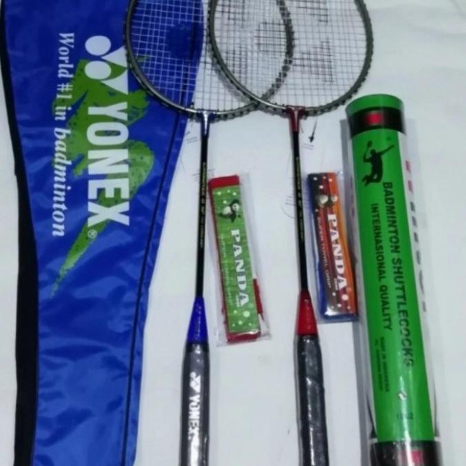 RAKET BADMINTON YONEX CARBONEX 9 PAKET KUMPLIT