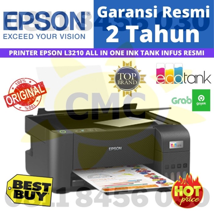 Epson L3210 All In One Ink Tank Printer Pengganti Epson L3110