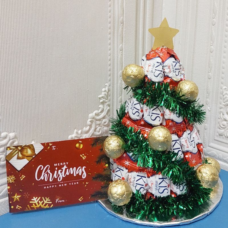 

HAMPERS NATAL / CHRISTMAS PERMEN KISS POHON NATAL / CANDY XMAS TREE