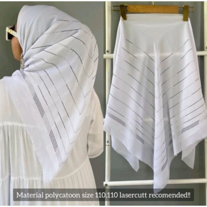 Segiempat Bella Payet Swaroski Segiempat Bella Lc Payet Glamour Safa Hijab