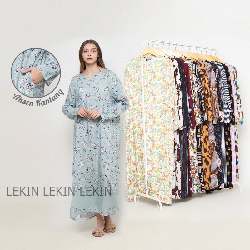 DASTER LENGAN PANJANG BUSUI SEMATAKAKI MUSLIMAH HABEL CSL JNL