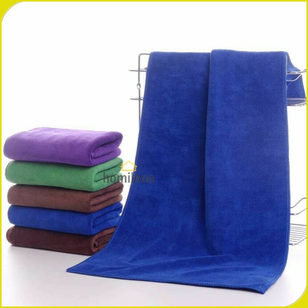 TaffHOME Handuk Microfiber Quickdry 35 x 75 cm - U0755 - Blue