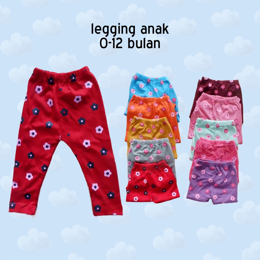 Legging Panjang Bayi Cewek | Celana Ketat Anak Perempuan