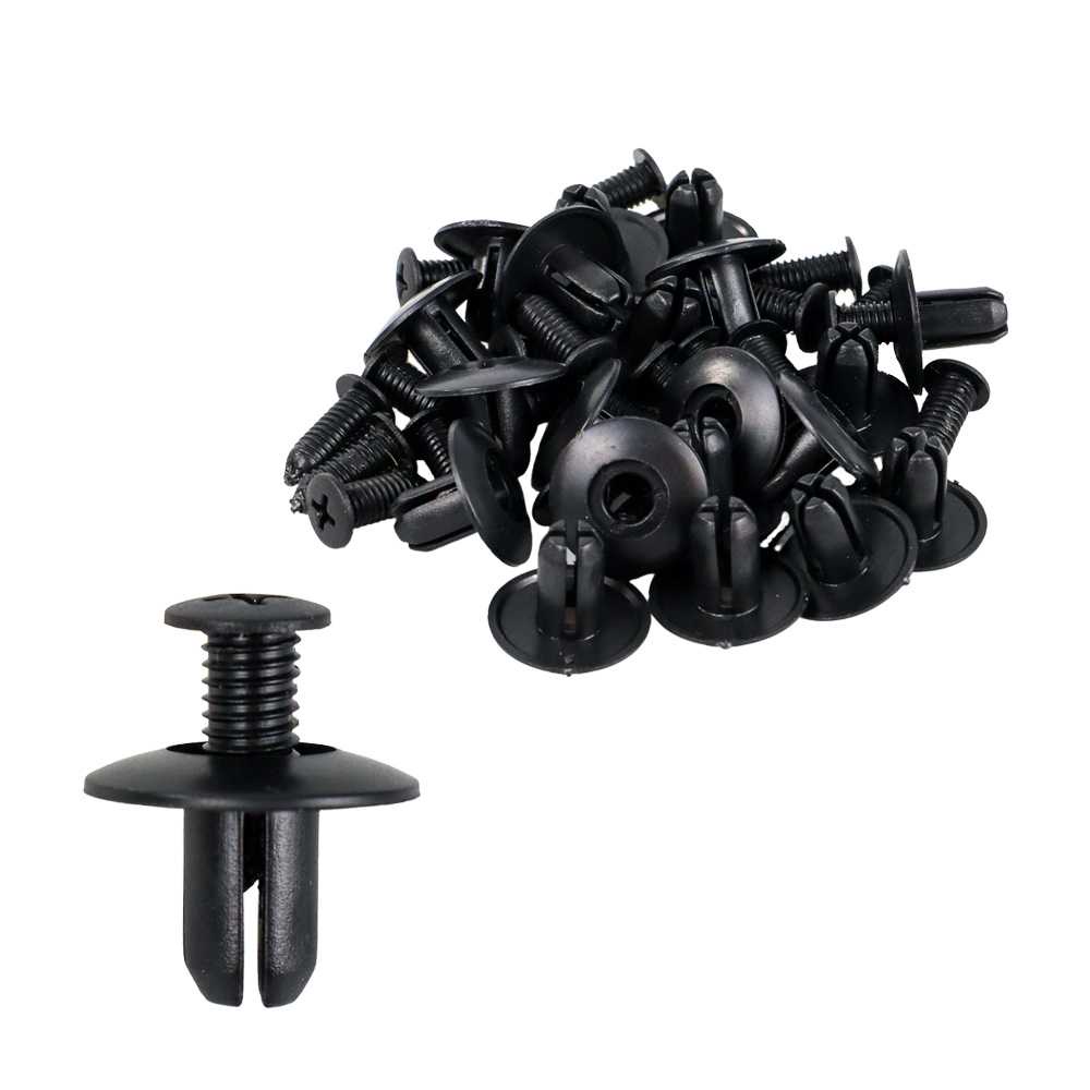 ( 100% BARANG ORI ) Klip Kancing Plastic Car Buckle Rivet 18 x 8 mm 20 PCS - 170