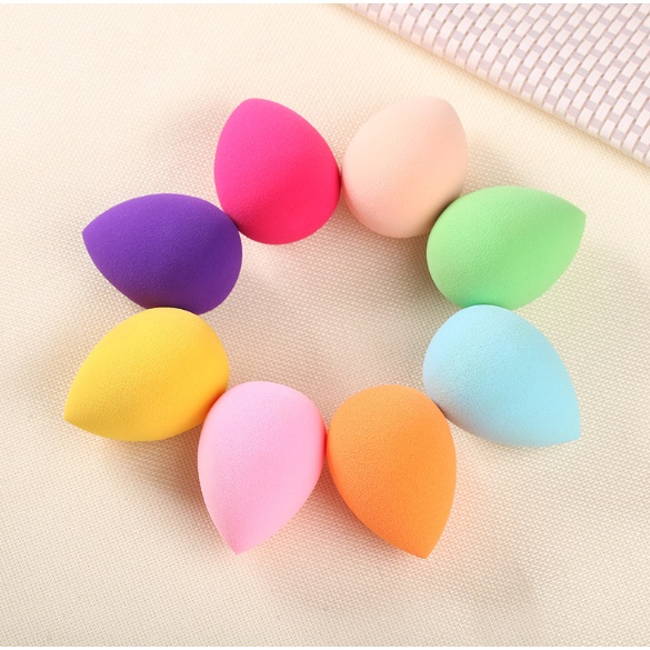 ❤ IJN ❤ Beauty Sponge Blender Teardrop Spons Blender Make Up Telur Murah Gucci Flat