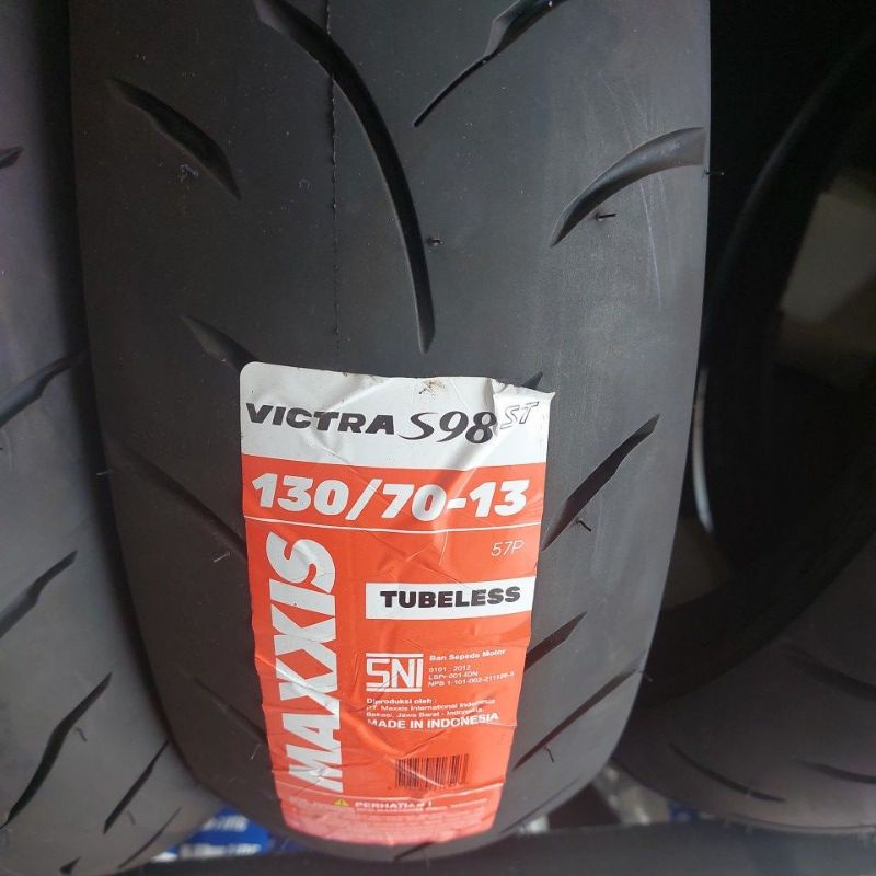 BAN BELAKANG NMAX 130/70 13 MAXXIS BAN LUAR MAXXIS NMAX OLD NEW 13 130 70 VICTRA S98 ST