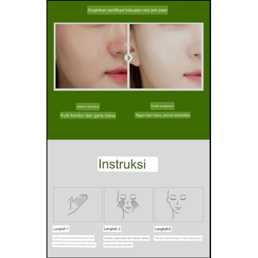 YFUVOEY FIRMING SLEEPING  MASK 1 box isi 20