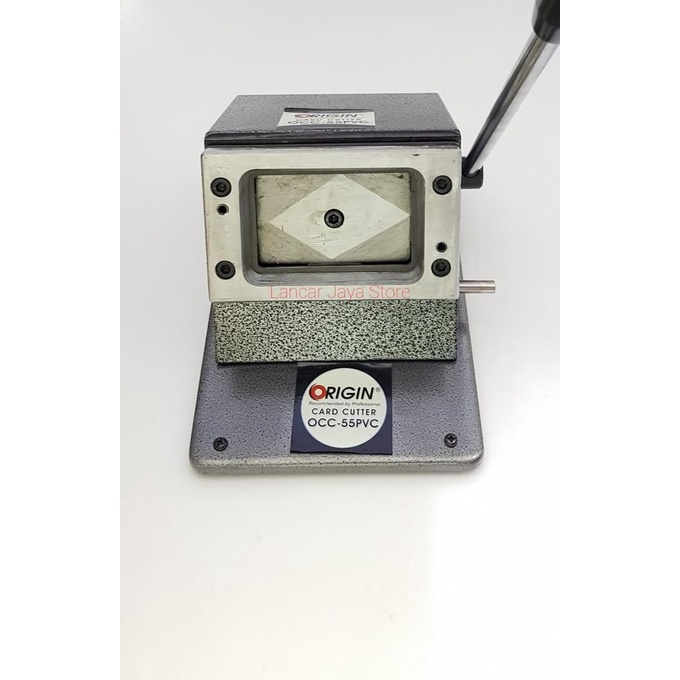 

Hot Produk Alat Mesin Plong Id Card / Mesin Pvc Card Origin Occ-55 Pvc
