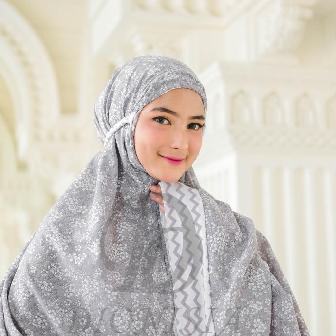 Dionisia Mukena Dewasa Motif Bunga Model Terbaru Cantik Alesha