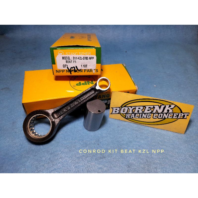 CONROD KIT STANG SEHER HONDA BEAT FI BEAT INJEKSI KZL  NPP - BOYRENK RACING CONCEPT